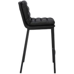 CLP Barkruk Dundalk Frame Zwart Kunstleder Zwart 8 CLP Barkruk Dundalk Frame Zwart Kunstleder Zwart -Leen Bakker Winkel 1000071206 0102