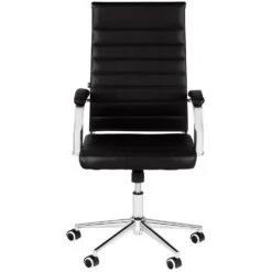 CLP Bureaustoel Mollis Kunstleer Zwart 7 CLP Bureaustoel Mollis Kunstleer Zwart -Leen Bakker Winkel 1000071210 0101