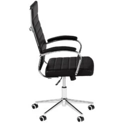 CLP Bureaustoel Mollis Kunstleer Zwart 8 CLP Bureaustoel Mollis Kunstleer Zwart -Leen Bakker Winkel 1000071210 0102