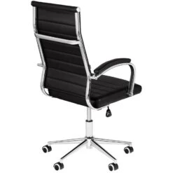 CLP Bureaustoel Mollis Kunstleer Zwart 9 CLP Bureaustoel Mollis Kunstleer Zwart -Leen Bakker Winkel 1000071210 0103