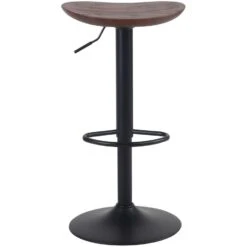 CLP Barkruk Skelde Hout Walnoot -Leen Bakker Winkel 1000073459 0101