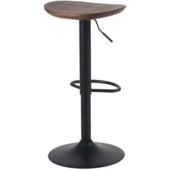 CLP Barkruk Skelde Hout Walnoot -Leen Bakker Winkel 1000073459 0103