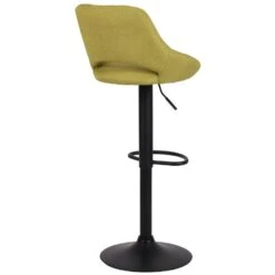 CLP Barkruk Milet Frame Zwart Stof Groen 9 CLP Barkruk Milet Frame Zwart Stof Groen -Leen Bakker Winkel 1000073465 0103