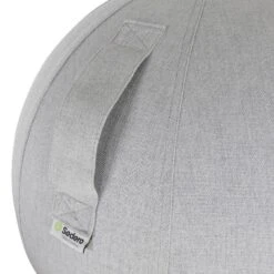 Ergonomische Zitbal - 55 Cm - Lichtgrijs -Leen Bakker Winkel 1000073712 0102