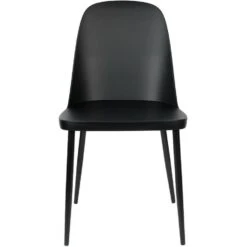 Puur Gimo Eetkamerstoel - Kunststof - Zwart -Leen Bakker Winkel 1000074369 0102