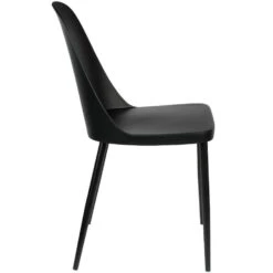 Puur Gimo Eetkamerstoel - Kunststof - Zwart -Leen Bakker Winkel 1000074369 0103