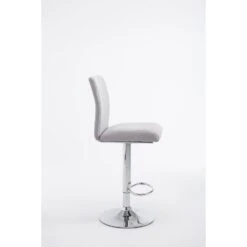 CLP Set Van 2 Barkruk Keulen Stof Zilverkleurig -Leen Bakker Winkel 1000080728 0102