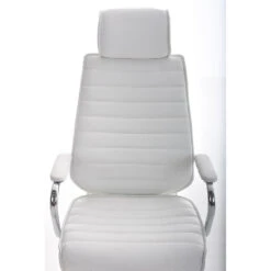 CLP Bureaustoel Rako Kunstleder Wit -Leen Bakker Winkel 1000080746 0103