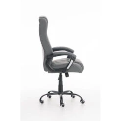 CLP Bureaustoel Matador Kunstleder Grijs 8 CLP Bureaustoel Matador Kunstleder Grijs -Leen Bakker Winkel 1000080756 0102