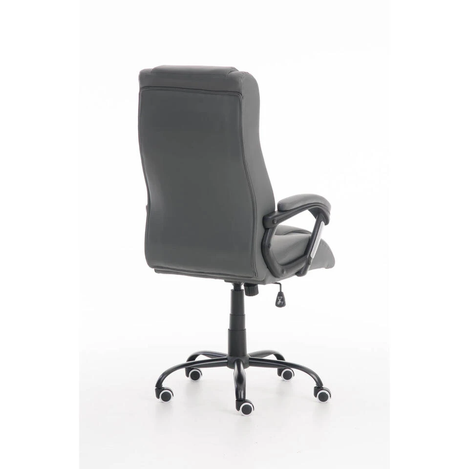 CLP Bureaustoel Matador Kunstleder Grijs 6 CLP Bureaustoel Matador Kunstleder Grijs - Afbeelding 4