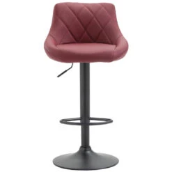 CLP Barkruk Lazio Zwart Frame Kunstleer Multikleur -Leen Bakker Winkel 1000080799 0102