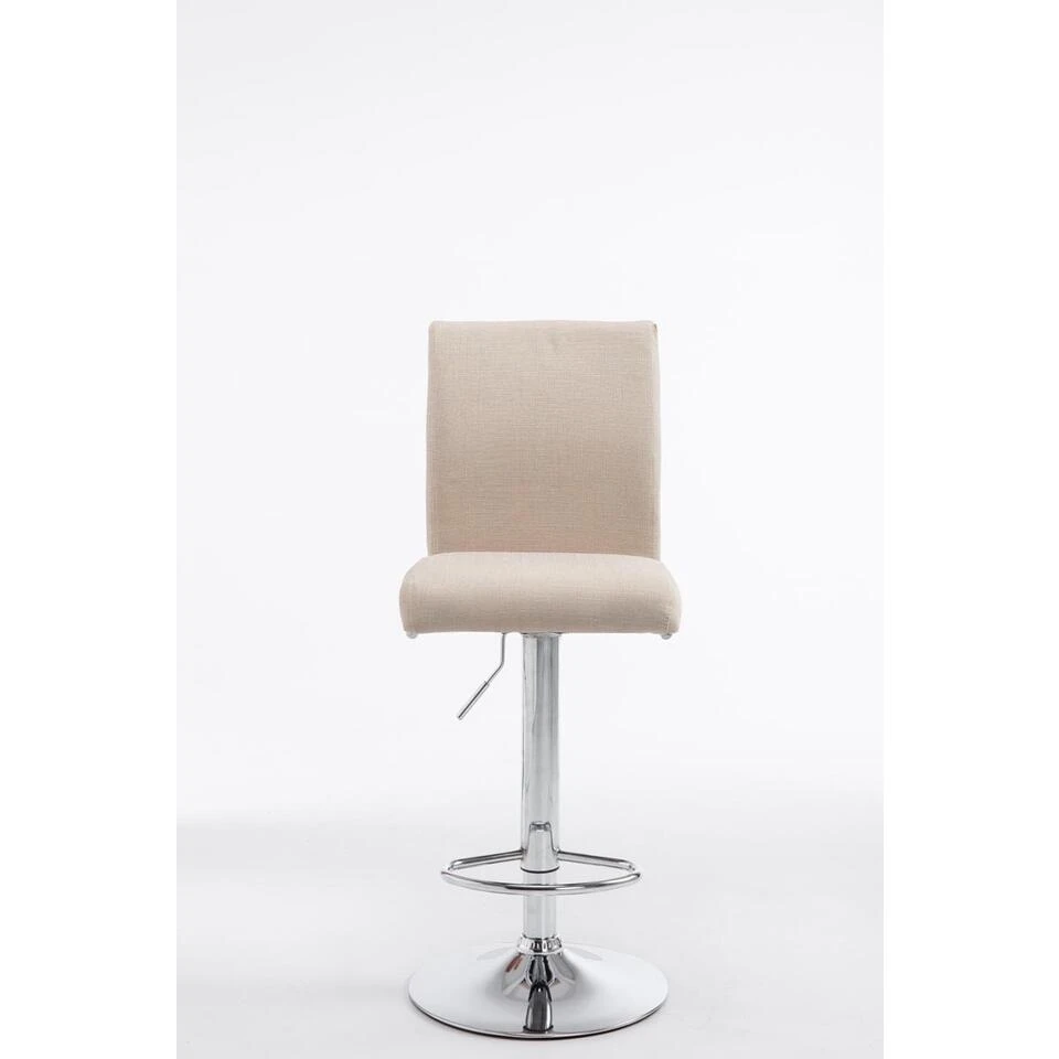 CLP Barkruk Keulen Stof Crème 4 CLP Barkruk Keulen Stof Crème - Afbeelding 2