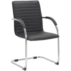 CLP Eetkamerstoel Tira Kunstleder Zwart