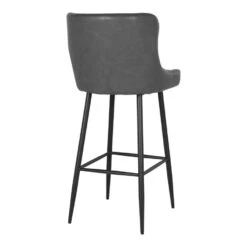 Giga Meubel Barstoel PU-Leer - Zithoogte 75cm - Stoel Dallas -Leen Bakker Winkel 1000081014 0103