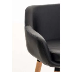 CLP Set Van 2 Barkrukken Grant Kunstleder Zwart -Leen Bakker Winkel 1000082826 0103