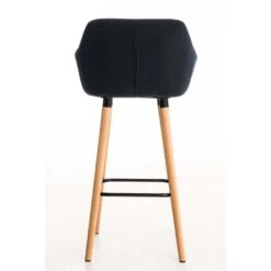 CLP Set Van 2 Barkrukken Grant Stof Zwart -Leen Bakker Winkel 1000082827 0103