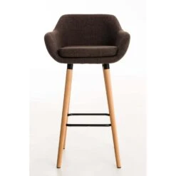 CLP Set Van 2 Barkrukken Grant Stof Bruin -Leen Bakker Winkel 1000082840 0101