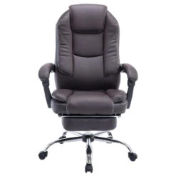 Clp Bureaustoel Castle Kunstleder Bruin -Leen Bakker Winkel 1000082856 0101