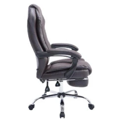 Clp Bureaustoel Castle Kunstleder Bruin -Leen Bakker Winkel 1000082856 0102