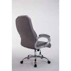 Clp Bureaustoel XL Apoll Stof Zilverkleurig 9 Clp Bureaustoel XL Apoll Stof Zilverkleurig -Leen Bakker Winkel 1000082857 0103