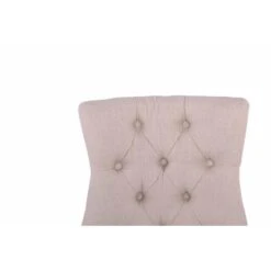 CLP Set Van 2 Eetkamerstoelen Aberdeen Licht Bruin Frame Stof Crème -Leen Bakker Winkel 1000082905 0103