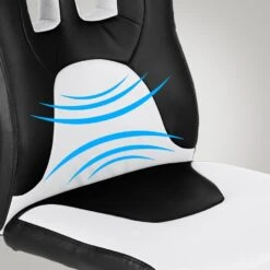 Clp Bureaustoel Fun Kunstleder Wit -Leen Bakker Winkel 1000084045 0103