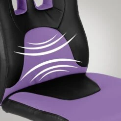 Clp Bureaustoel Fun Kunstleder Paars -Leen Bakker Winkel 1000084050 0103