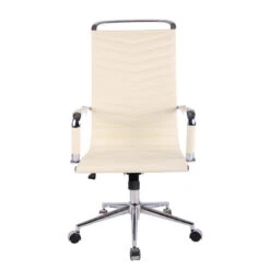 Clp Bureaustoel Batley Kunstleder Crème -Leen Bakker Winkel 1000084054 0101