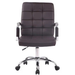 Clp Bureaustoel Deli PRO Kunstleder Bruin -Leen Bakker Winkel 1000085180 0101