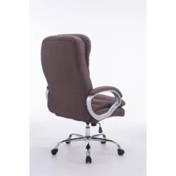 Clp Bureaustoel XXL Vancouver Stof Bruin -Leen Bakker Winkel 1000085207 0103