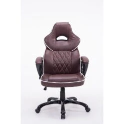 Clp Bureaustoel BIG XXX Kunstleder Bordeauxrood -Leen Bakker Winkel 1000085217 0101