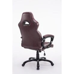 Clp Bureaustoel BIG XXX Kunstleder Bordeauxrood -Leen Bakker Winkel 1000085217 0103