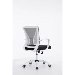 Clp Bureaustoel Tracy Frame Wit Zwart -Leen Bakker Winkel 1000085247 0103