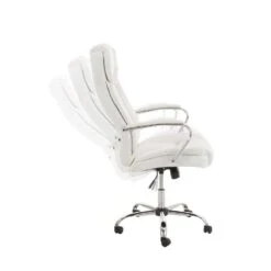 Clp Bureaustoel Xanthos Kunstleder Wit -Leen Bakker Winkel 1000085256 0101