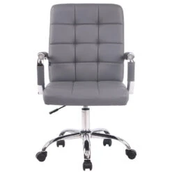 Clp Bureaustoel Deli PRO Kunstleder Grijs -Leen Bakker Winkel 1000085264 0101