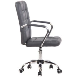 Clp Bureaustoel Terni Kunstleder Grijs -Leen Bakker Winkel 1000085271 0102