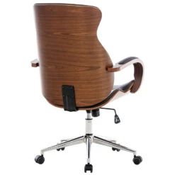 Clp Bureaustoel Melilla Kunstleder Walnoot Bruin 9 Clp Bureaustoel Melilla Kunstleder Walnoot Bruin -Leen Bakker Winkel 1000085278 0103