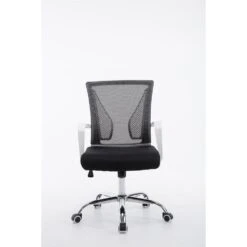 Clp Bureaustoel Tracy Frame Chroom Look Zwart -Leen Bakker Winkel 1000085295 0101