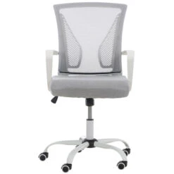 Clp Bureaustoel Tracy Frame Wit Zilverkleurig -Leen Bakker Winkel 1000085317 0101