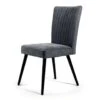 Hesta Eetkamerstoel Jameson - Stof - Zwart 1 Hesta Eetkamerstoel Jameson - Stof - Zwart -Leen Bakker Winkel 1000085707