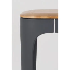 Rein Living Up-High Barkruk - Donkergrijs -Leen Bakker Winkel 1000087434 0103