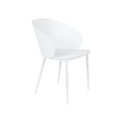 Rein Living Gigi Eetkamerstoel - Wit - Set Van 2 -Leen Bakker Winkel 1000087912 0102