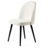 Charlie Eetkamerstoel - Stof - Wit