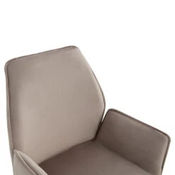 Eetkamerstoel Jill Velvet Taupe -Leen Bakker Winkel 1000090520 0103