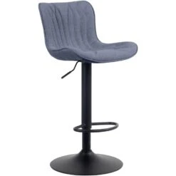 CLP Barkruk Linus Stof Blauw