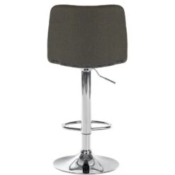 CLP Barkruk Lex Chroom Frame Stof Taupe -Leen Bakker Winkel 1000095229 0103