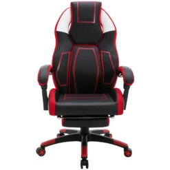 Clp Bureaustoel Clovis Kunstleder Rood -Leen Bakker Winkel 1000095273 0102