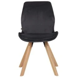 CLP Eetkamerstoel Luna Fluweel Grijs -Leen Bakker Winkel 1000095294 0102