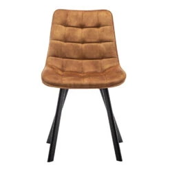 Furnihaus Eetkamerstoel Felix Velvet Geel -Leen Bakker Winkel 1000096623 0102