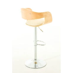 CLP Barkruk Kingston Kunstleder Natura Crème -Leen Bakker Winkel 1000096968 0103